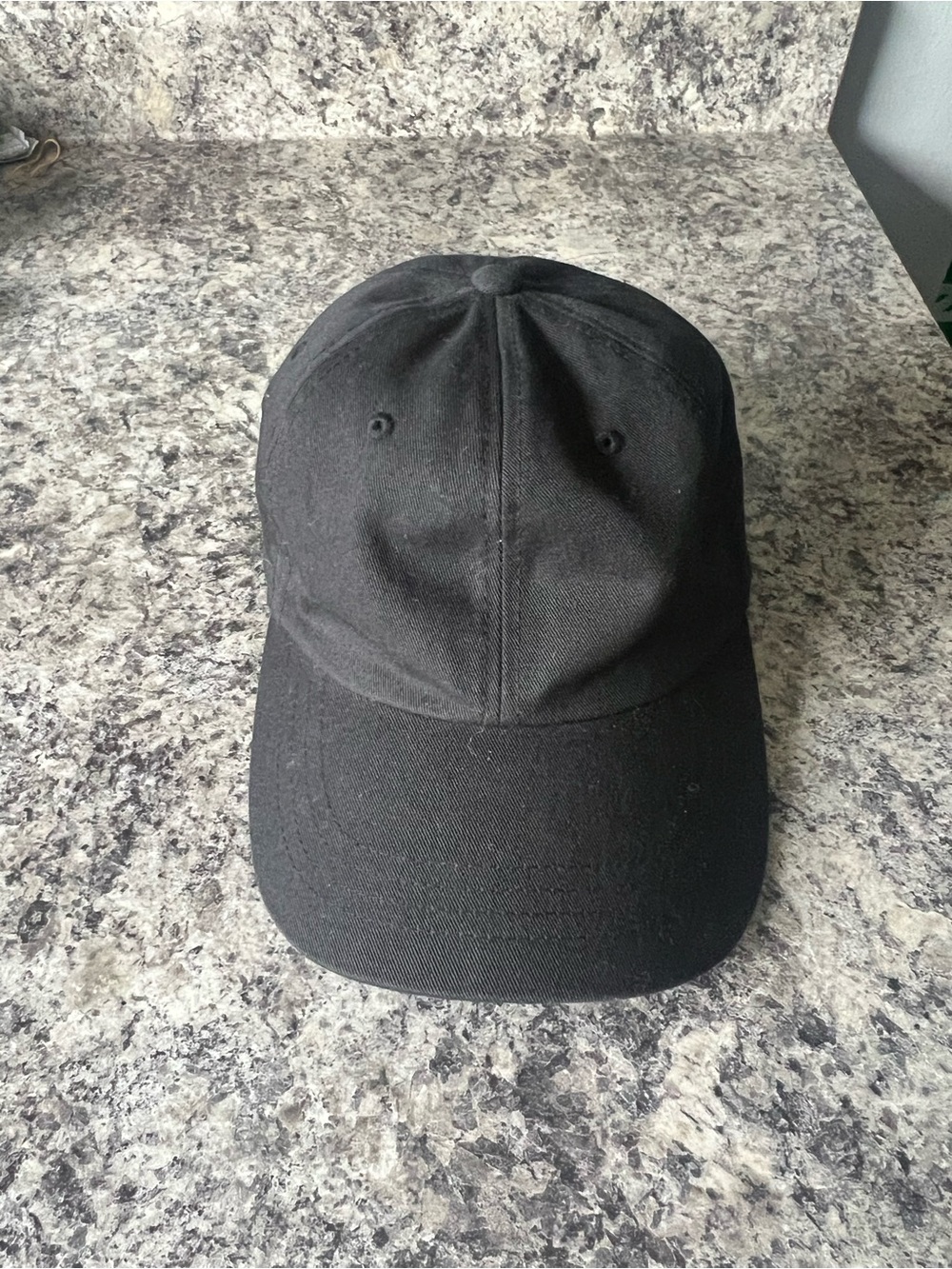 Anti Social Social Club Black Cotton Baseball Hat with Embroidered Logo